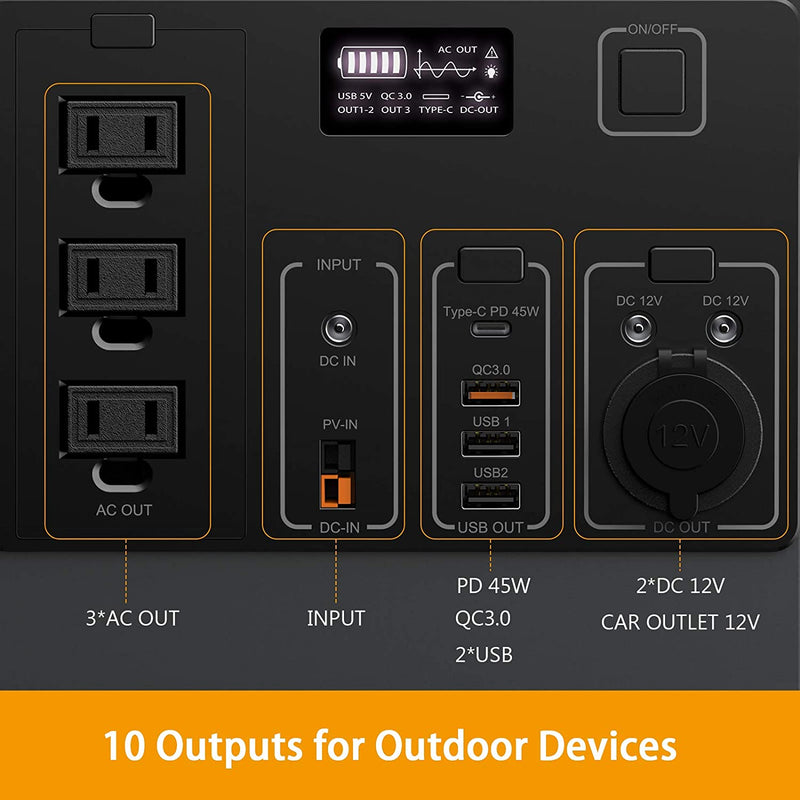 2 Portable Power Station, with Jump Starter