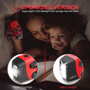 Hand Crank Radio with Flashlight for Emergency, Solar Radios, Self Powered AM/FM NOAA Weather Radio with 1000mAh Power Bank