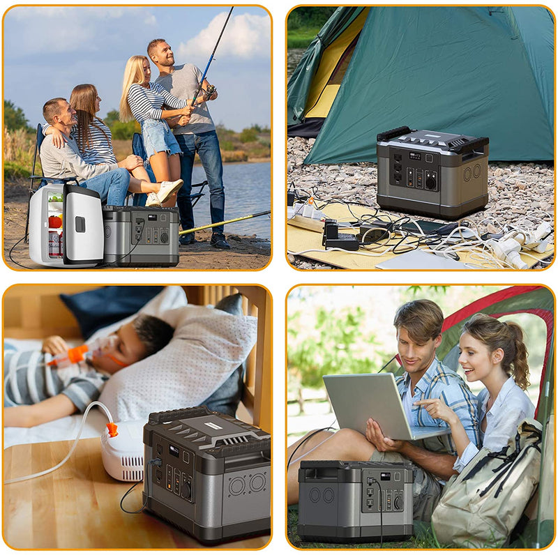 2 Portable Power Station, with Jump Starter