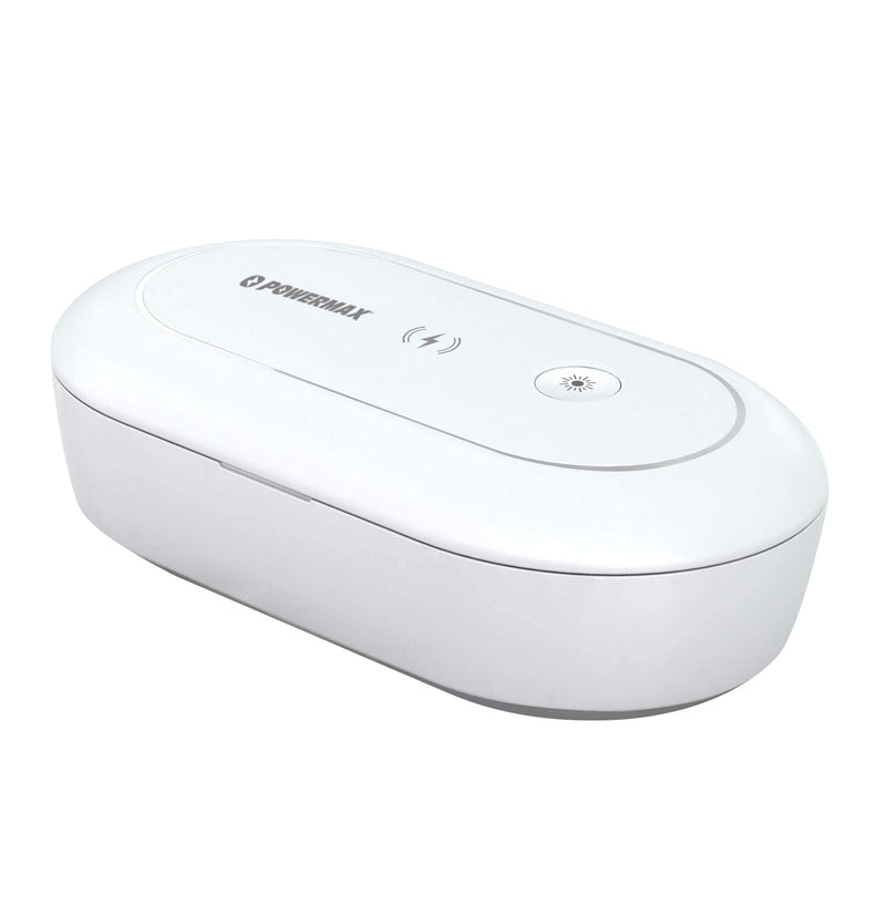 UV-C Phone Sanitizer Box with Ozone Disinfection, Wireless Charger and Aromatherapy Care