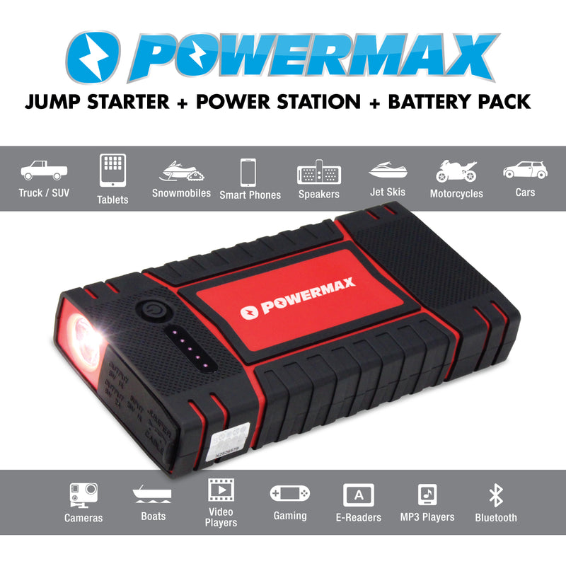 2 Portable Power Station, with Jump Starter