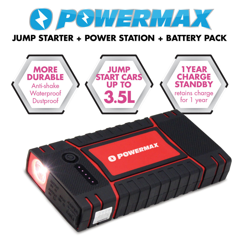 Power Bank & Jump Starter 400A 8000mAh (FREE with Any Power Station Add to Cart, Discount Applied Automatically)