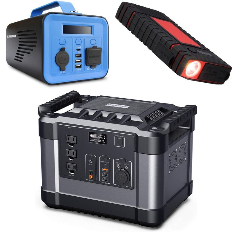 2 Portable Power Station, with Jump Starter